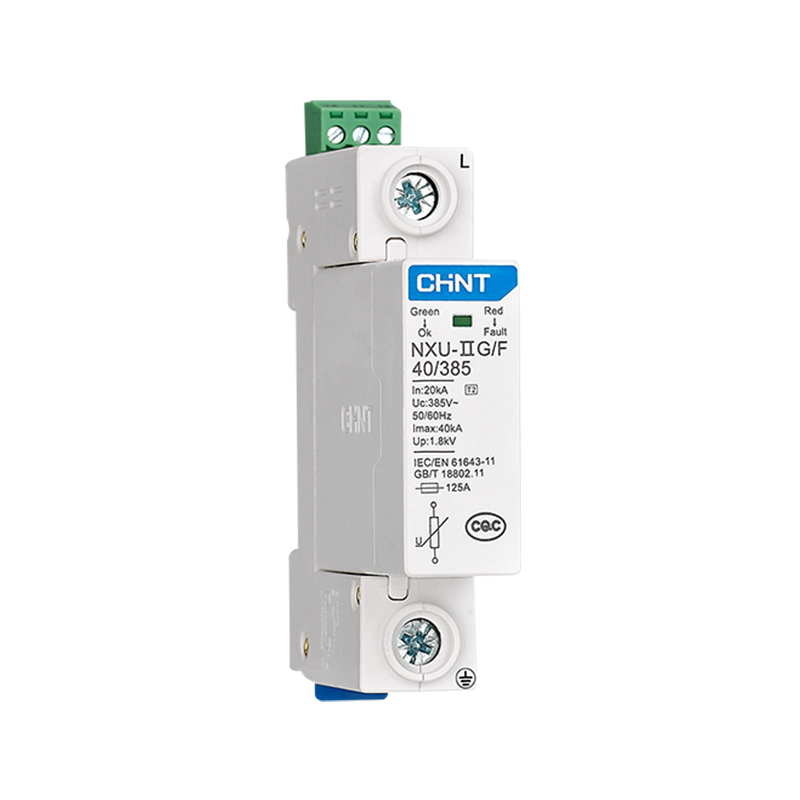 CHINT/正泰 NXU 电涌保护器 NXU-ⅡG 40kA/320V 1P