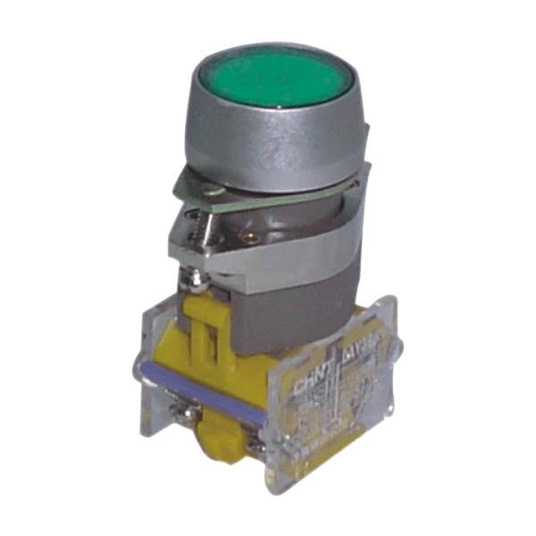 CHINT/正泰 LAY39 蘑菇头带灯按钮 LAY39B(LA38)-02MD/1 红 AC/DC 24V