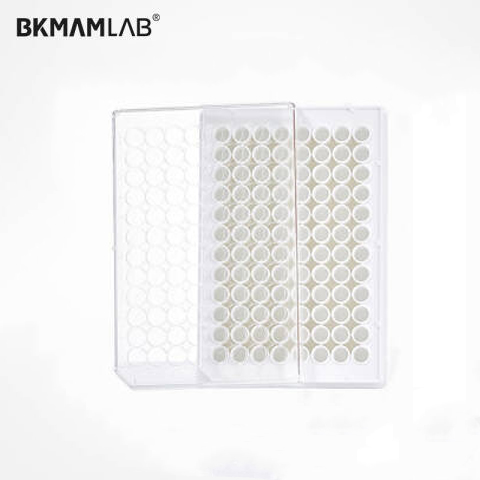 BKMAMLAB/比克曼生物透明酶标板单条可拆8排*F12连(独立装)（无菌）110308004