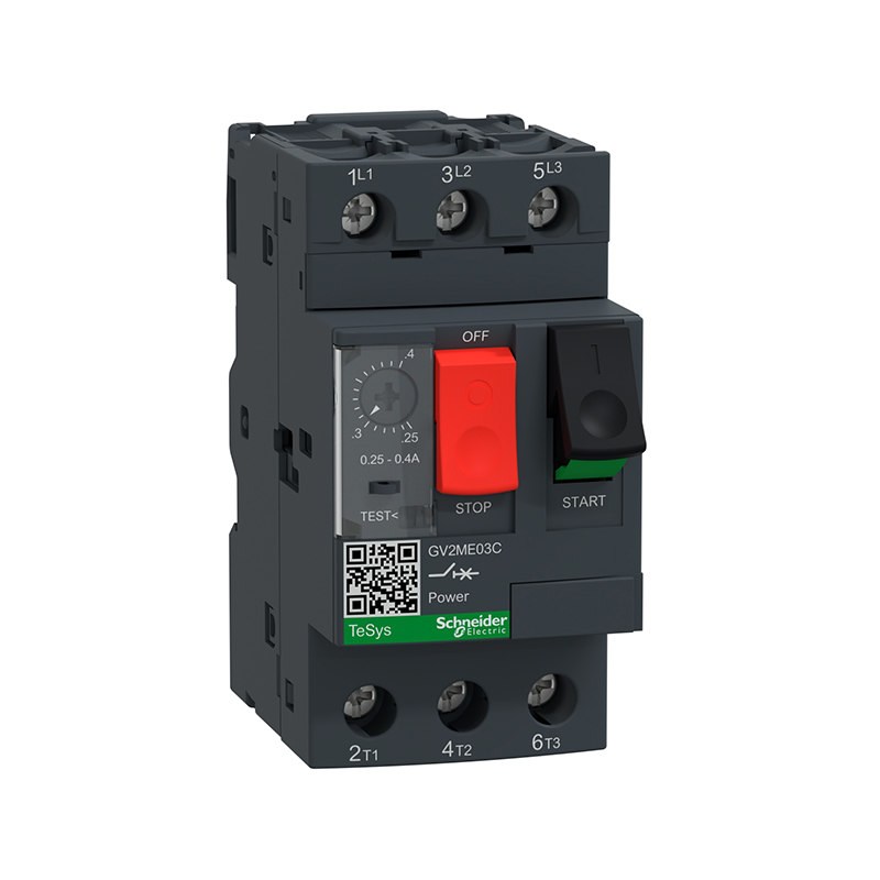 施耐德 国产GV2电动机热磁断路器 GV2-ME03C 0.25-0.40A
