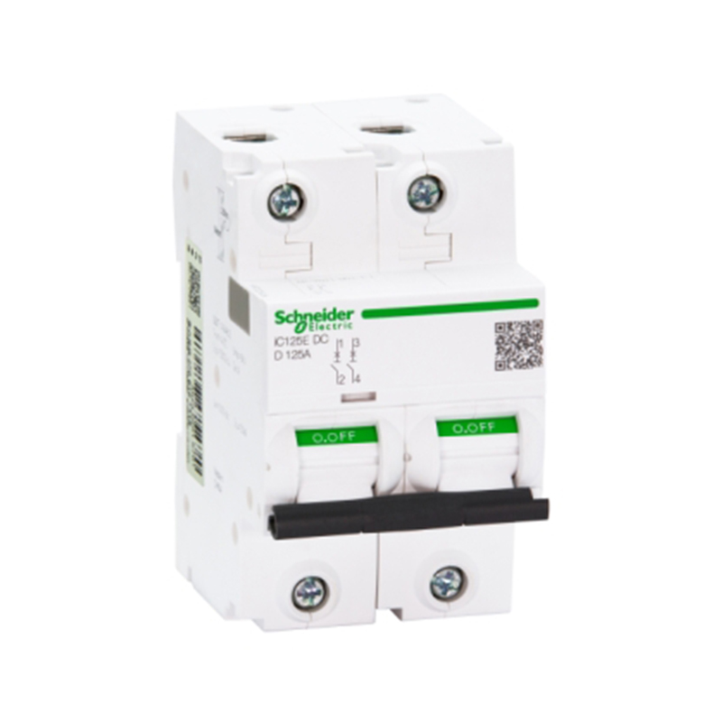 施耐德 iC125 直流微型断路器 iC125E DC 2P C 100A MCB