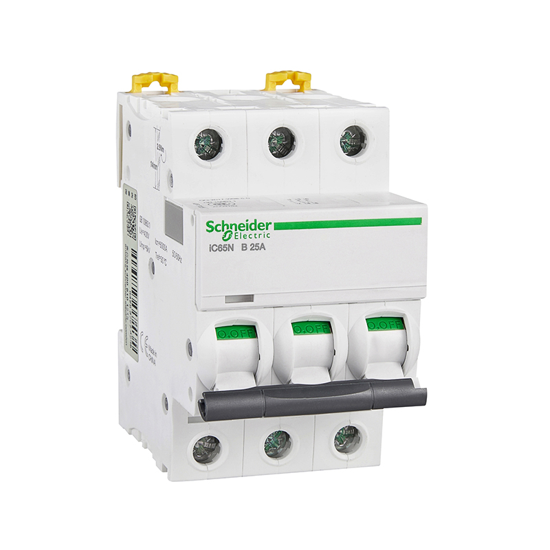 施耐德 iC65 微型断路器 IC65N 3P B25A