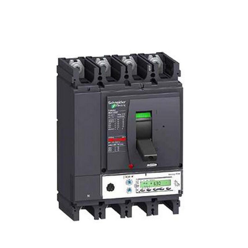 施耐德 NSX 塑壳断路器 NSX400H MIC5.3A 400A 4P4D (4P) 电操 AC220V 固定式前接线