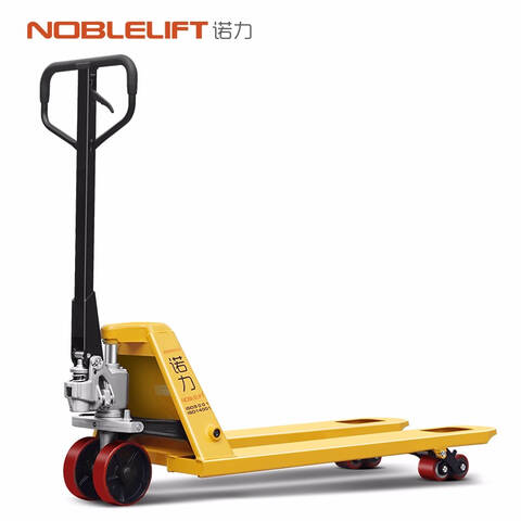 NOBLELIFT/诺力 手动液压托盘搬运车 AC685*1220PTP3.0T 载重3t 货叉长度1220mm 货叉外宽685mm 最低高度85mm 聚氨酯轮 一体式油泵