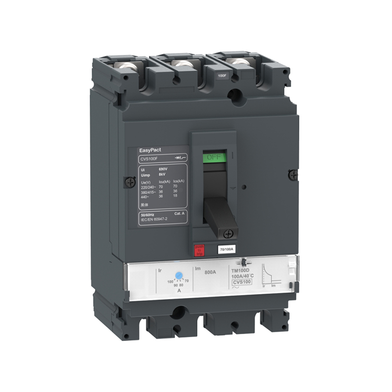 施耐德 CVS交流塑壳配电保护断路器 CVS100F TM16D 3P3D(3P)插入式