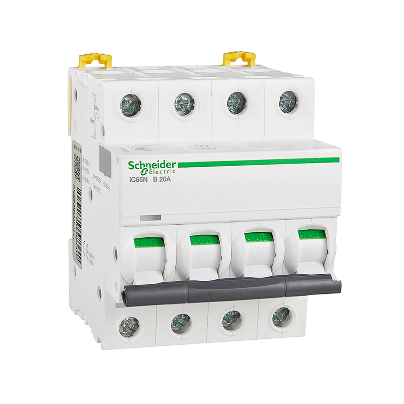 施耐德 iC65 微型断路器 IC65N 4P B20A