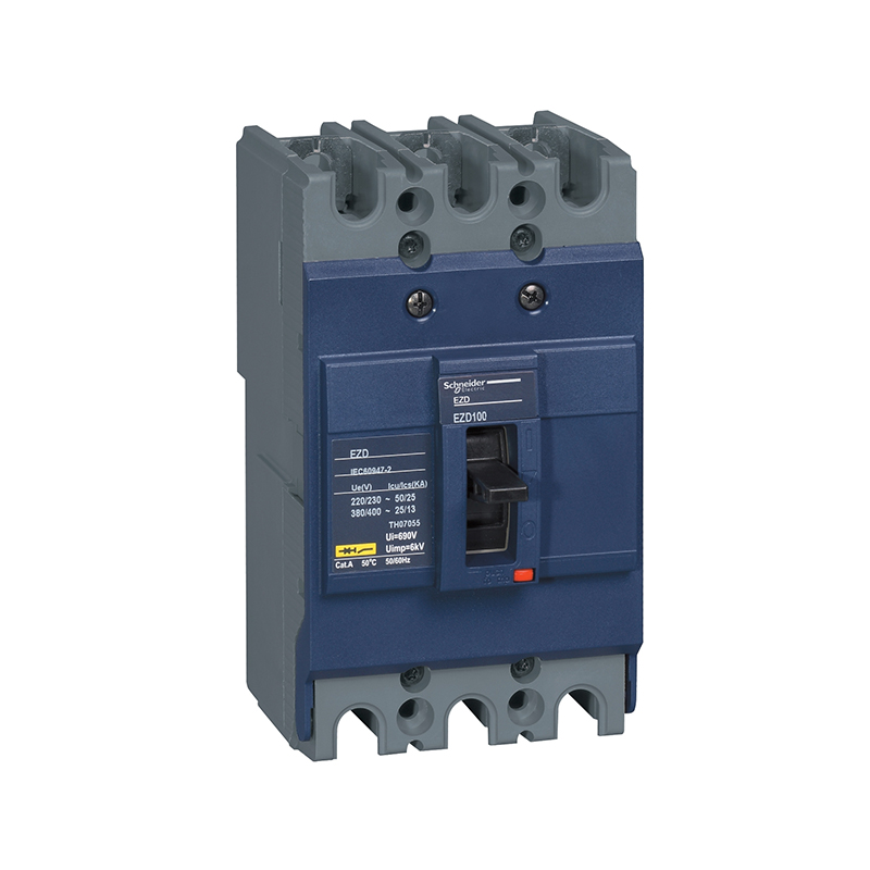 施耐德 EZD塑壳电动机保护断路器 EZD100B 75A 3P3T Motor Protection