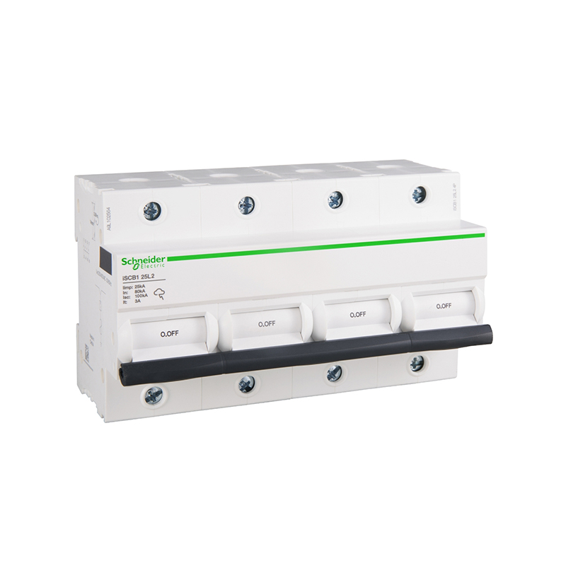 施耐德 iSCB T2类电涌保护器专用后备保护装置 iSCB2 120L1 4P