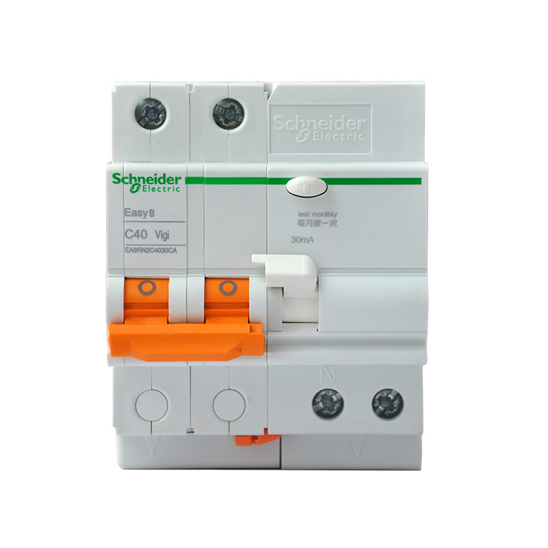 施耐德 EA9R漏电保护断路器 EA9R 2P C25A 30mA A类(R)