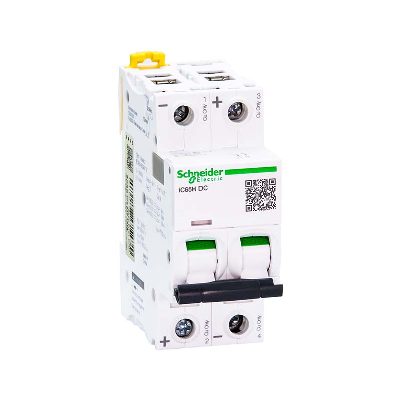施耐德 iC65H-DC直流微型断路器 Acti9 iC65H DC 2P B 32A MCB