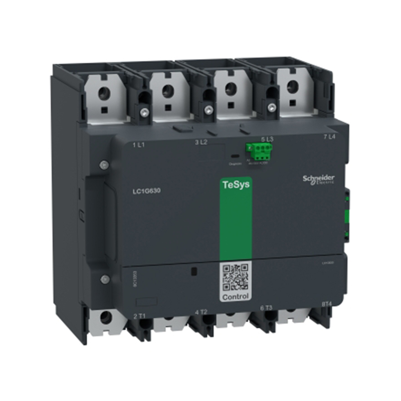 施耐德 TeSys G 交流接触器(交直流线圈) TeSys Giga,4极 (4NO),AC-1 1050A 全球标准版 100-250VAC/DC