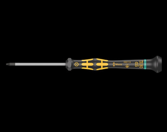 WERA/维拉 1567 精密螺丝刀 防拆梅花 TORX BO ESD TX 8 x 60 mm 05030114001