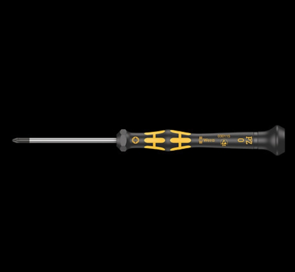 WERA/维拉 1555 PZ Micro 防静电精密螺丝刀 PZ 1x80 05030116001