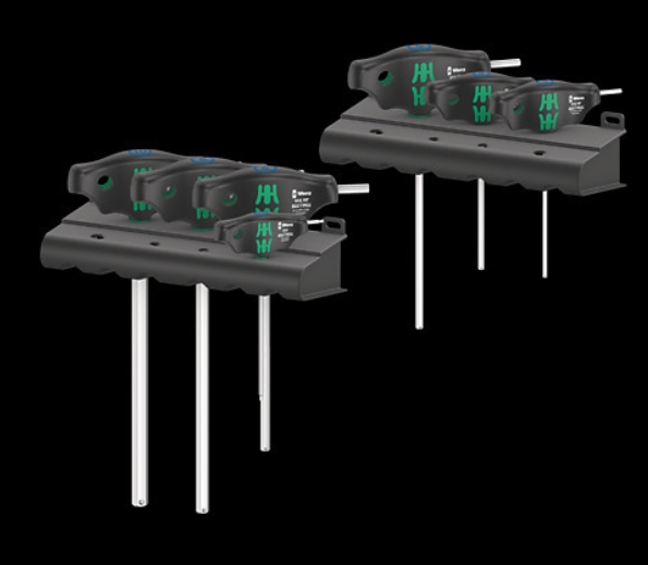 WERA/维拉 454/7 HF T型柄内六角螺丝刀套装1 05023450001