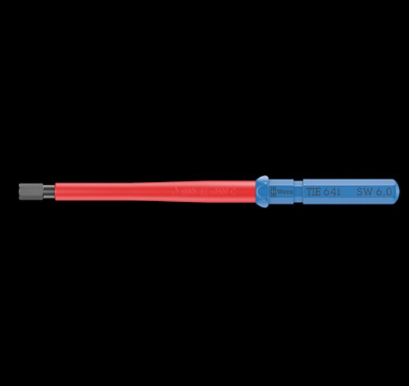 WERA/维拉 内六角绝缘螺丝刀杆Kraftform Kompakt VDE 64 i 2,5 x 157 mm TIE 05006518001