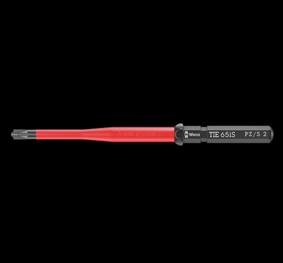WERA/维拉 穿心十字绝缘螺丝刀杆Kraftform Kompakt VDE 65 iS PZ/S # 2 x 157 mm TIE 05006531001
