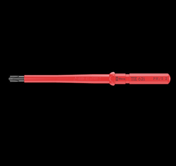 WERA/维拉 穿心十字绝缘螺丝刀杆Kraftform Kompakt VDE 62 i PH/S # 2 x 157 mm TIE 05006515001