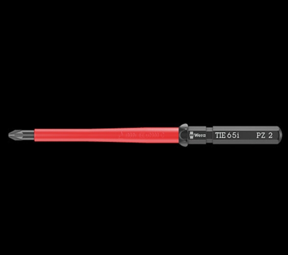 WERA/维拉 穿心米字绝缘螺丝刀杆Kraftform Kompakt VDE 65 i PZ 2 x 157 mm TIE 05006525001