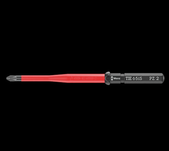 WERA/维拉 穿心米字绝缘螺丝刀杆Kraftform Kompakt VDE 65 iS PZ 2 x 157 mm TIE 05006527001