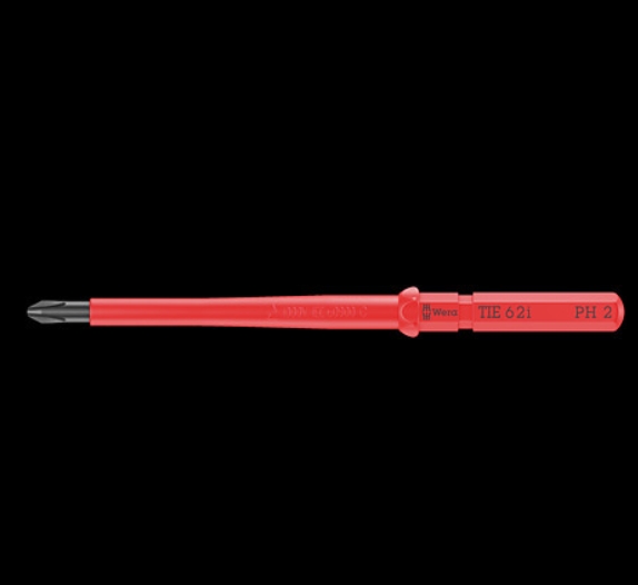 WERA/维拉 十字绝缘螺丝刀杆Kraftform Kompakt VDE 62 i PH 2 x 157 mm TIE 05006511001