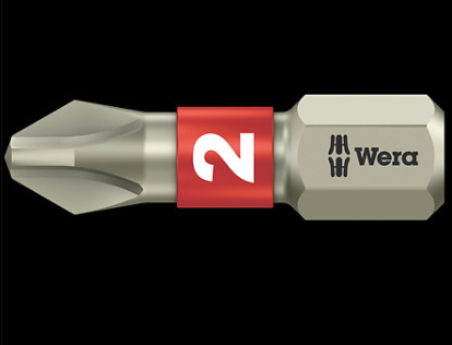 WERA/维拉 3851/1 TS PH 不锈钢十字批头 PH 2x25 05071011001