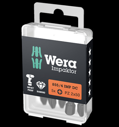 WERA/维拉 855/4 IMP DC 米字批头 PZ 3x50 05057662001