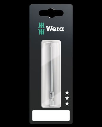 WERA/维拉 855/4 Z SB PZ3 展示用批头 855/4 Z PZ 1 x PZ 3x89; 05073525001