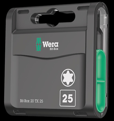 WERA/维拉 超硬批头20件套，TX20 05057770001