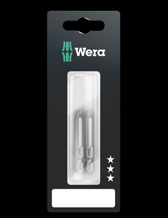 WERA/维拉 梅花批头867/4 Z TORX 10 x 89 mm SB 05073470001
