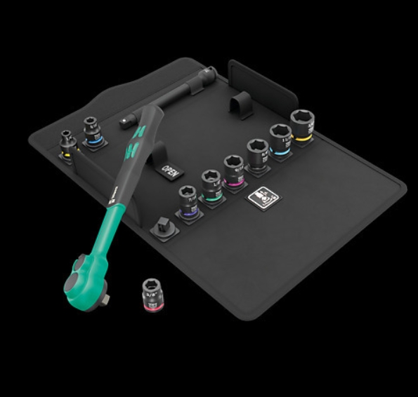 WERA/维拉 8100 SB 13 Zyklop 舒适棘轮组套，转向杆，3/8