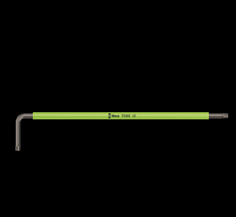 WERA/维拉 967 SXL TX 10彩色球头加长型L扳手TX 10x112 05024483001