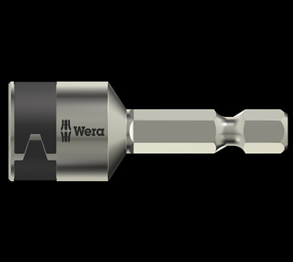 WERA/维拉 3869/4 不锈钢六角套筒批头 13.0x50.0 05071225001