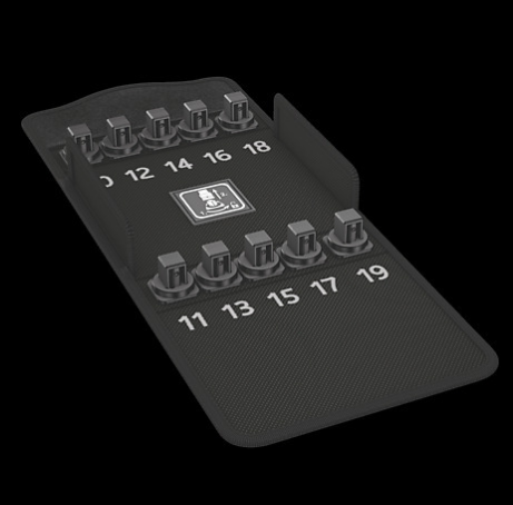 WERA/维拉 Textile Box 8790 C HF 10tlg工具包 05136457001