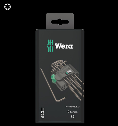 WERA/维拉 967 PKL/9 SB 展示套装 05073598001