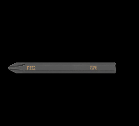 WERA/维拉 十字批头851 S PH 3 x 70 mm 05018162001