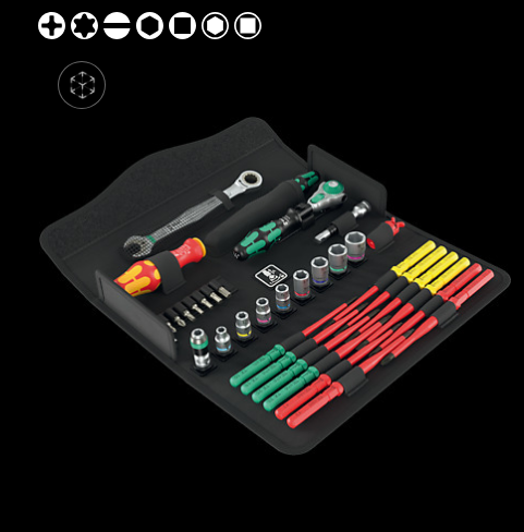 WERA/维拉 KK W 英制组套 1 05135871001