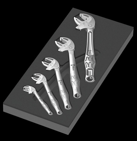 WERA/维拉 用于工具车的托盘组套9732 Foam  6004 Joker set 1 05150122001