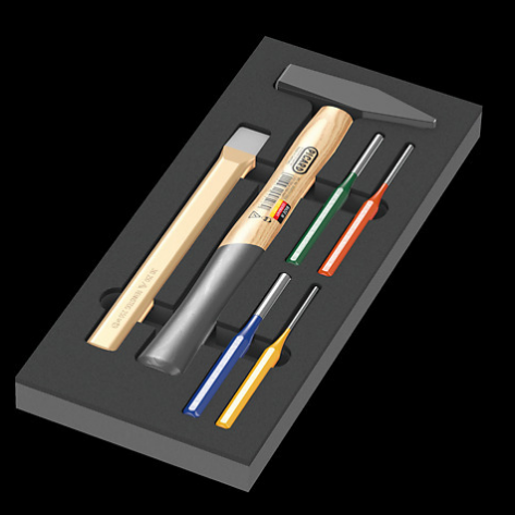 WERA/维拉 用于工具车的托盘组套9782 Foam  hammer set 1 05150182001