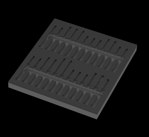 WERA/维拉 9815 精密螺丝刀托盘（空） 05137315001