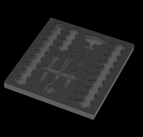 WERA/维拉 9826 绝缘棘轮扳手托盘（空） 05137326001