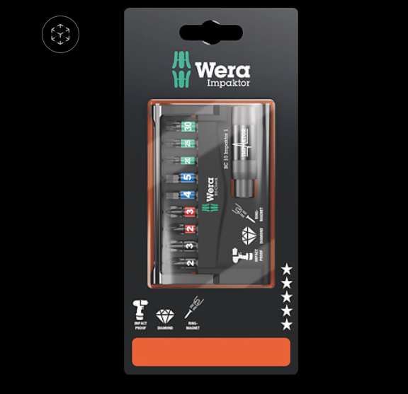 WERA/维拉 8740/51/55/67-9/IMP DC SB 展示用批头 05073980001