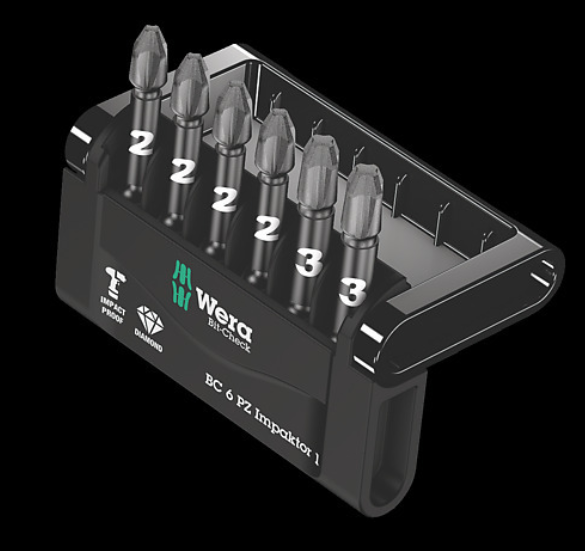 WERA/维拉 Mini-Check Impaktor 3 批头组套 05057692001