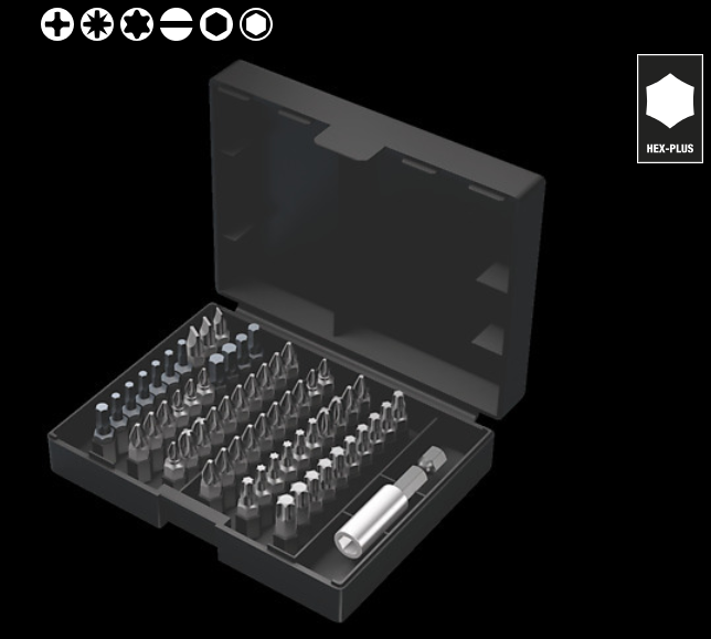 WERA/维拉 8200/899-60 Z 批头组套 05057127001