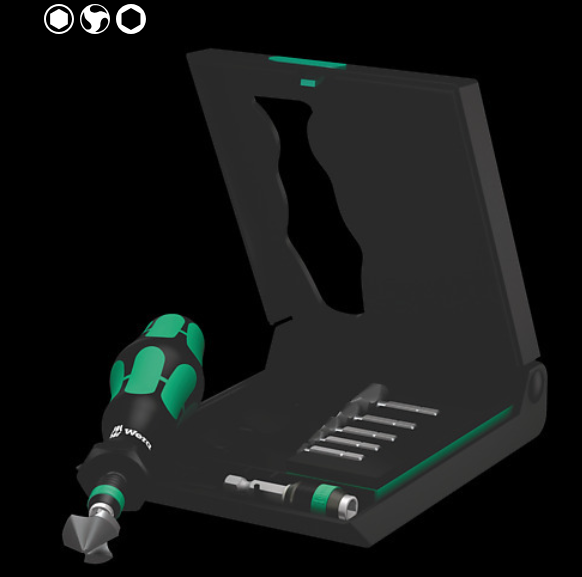 WERA/维拉 846/8 批头式工具 05104650001