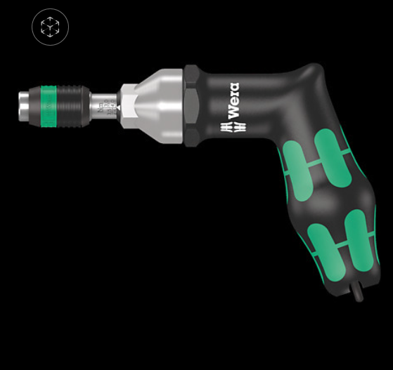 WERA/维拉 7400 Pistole 扭矩螺丝刀 7443 4,0-8,8 NM 05074705001