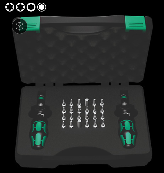 WERA/维拉 7440/41 扭矩螺丝刀 05074738001