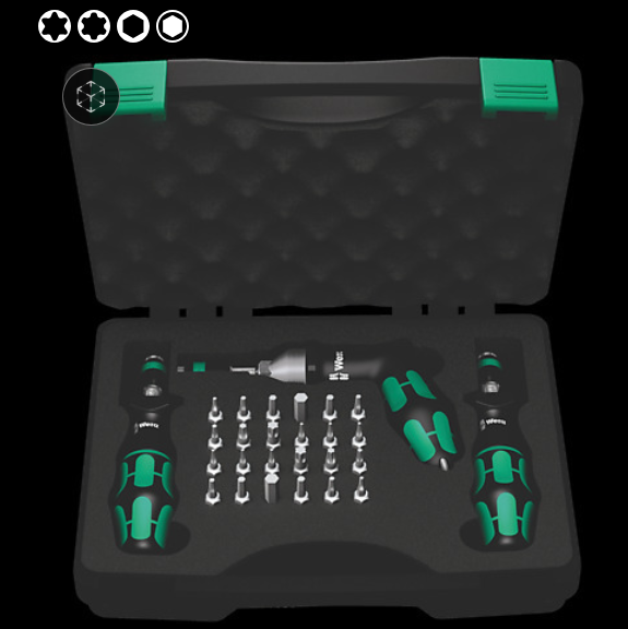 WERA/维拉 7440/41/42 扭矩螺丝刀 05074739001