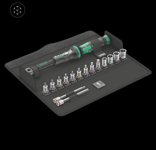 WERA/维拉 自行车扭矩组套 1 05004180001