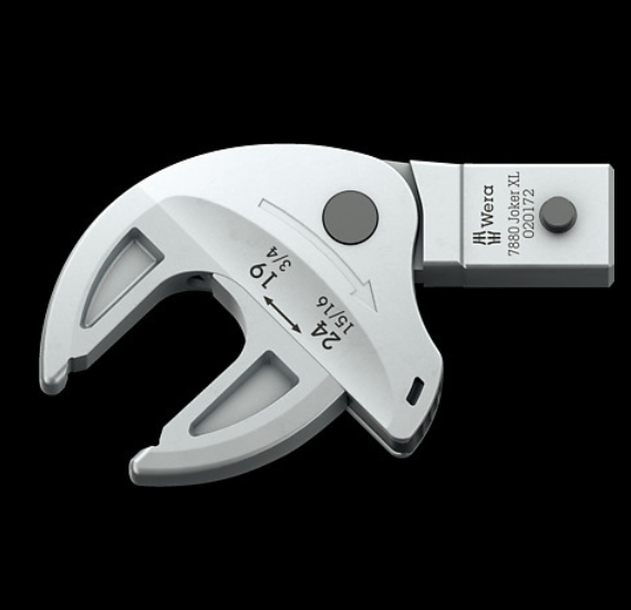 WERA/维拉 自调开口扭矩扳手头7880 Joker XL 19-24 05020172001
