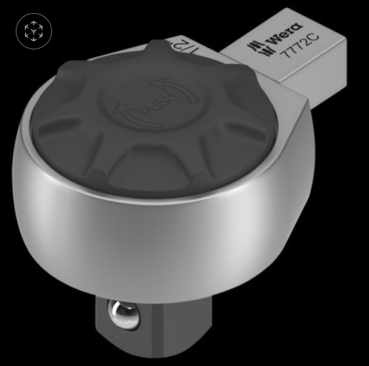 WERA/维拉 7772 C 9x12mm Ratsche 1/2